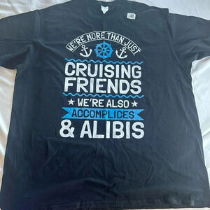 Port & company cruise theme T shirt. NWTs size 3XL